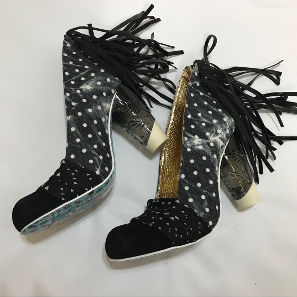 IRREGULAR CHOICE Women's Milkshake Mush Heels Pumps Size US 6.5 / EU 37 - Picture 4 of 14
